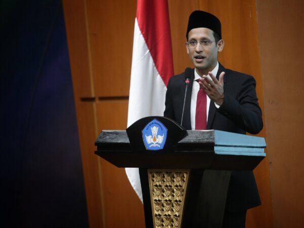 Menteri Pendidikan dan Kebudayaan Indonesia, Nadiem Anwar Makarim.